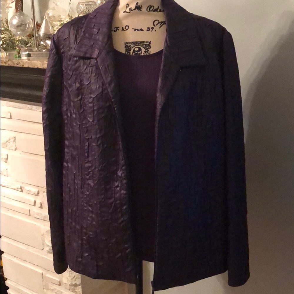 3 pc Purple Pantsuit